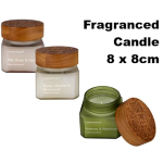 Fragranced Candle - 8 x 8cm, Assorted